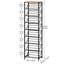 Range-chaussures empilable 16 paires, range-chaussures incliné pour vestibule-677766094