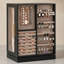 Boîte à bijoux rotative à 360 ° - Boîte de rangement de bijoux verticale avec 5 tiroirs, organisateur de fenêtre en verre avec design ouvert, rangement pour bijoux spacieux, grand cadeau, noir graphite