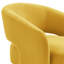 Fauteuil demi-tonneau pivotant moderne et doux-117109234