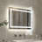 Wall Mount Anti-Fog Oversized Frameless Lighted Bathroom Mirror/ LED Bathroom Mirror-628156375-616980171