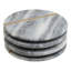 Roisin Marble Round 4 Piece Coaster Set