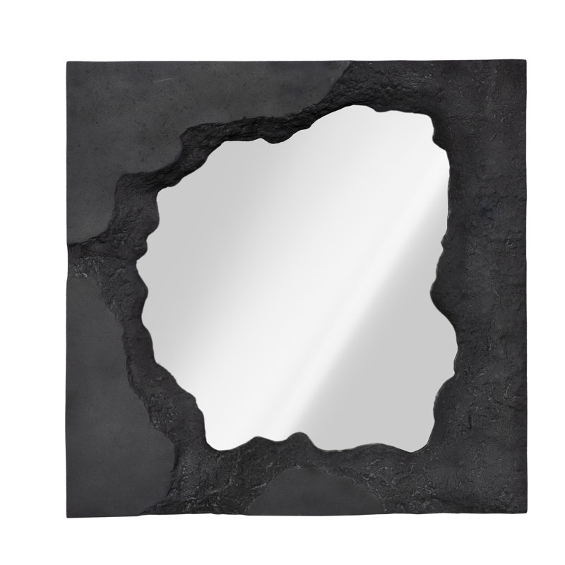 Magma Mirror, Charcoal Stone