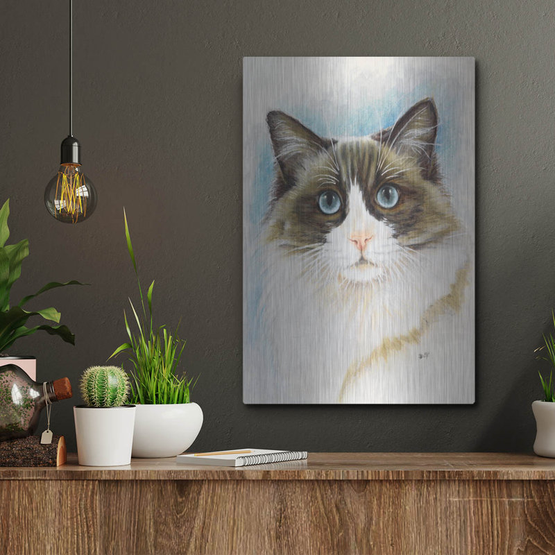 " Ragdoll 2 " by Barbara Keith, 16" H x 12" W
