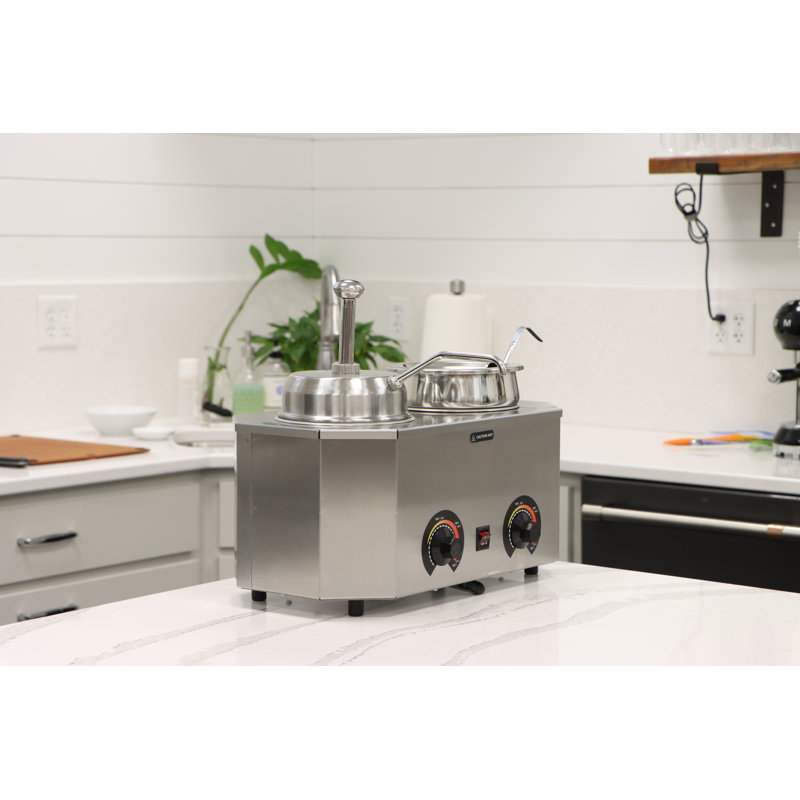 Paragon International Stainless Steel Condiment Dispenser & Holder Buffet Accessory