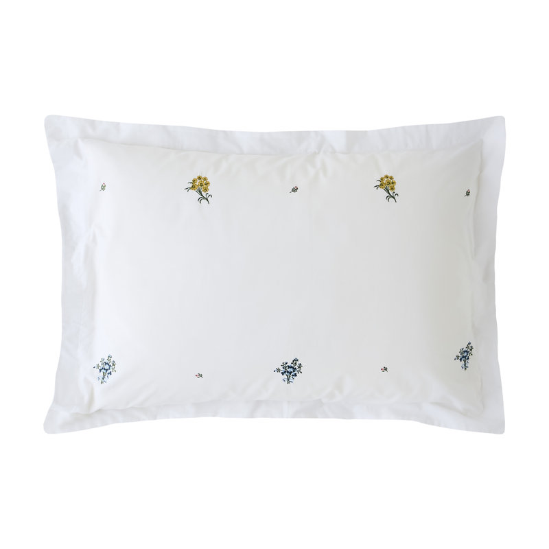 Royal Embroidery Multi 200 Thread Count Oxford Pillowcase Pair