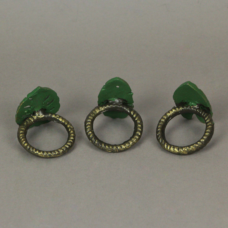 Iron Napkin Ring, Green