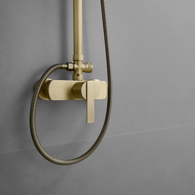 Système de douche complet, Bronze antique