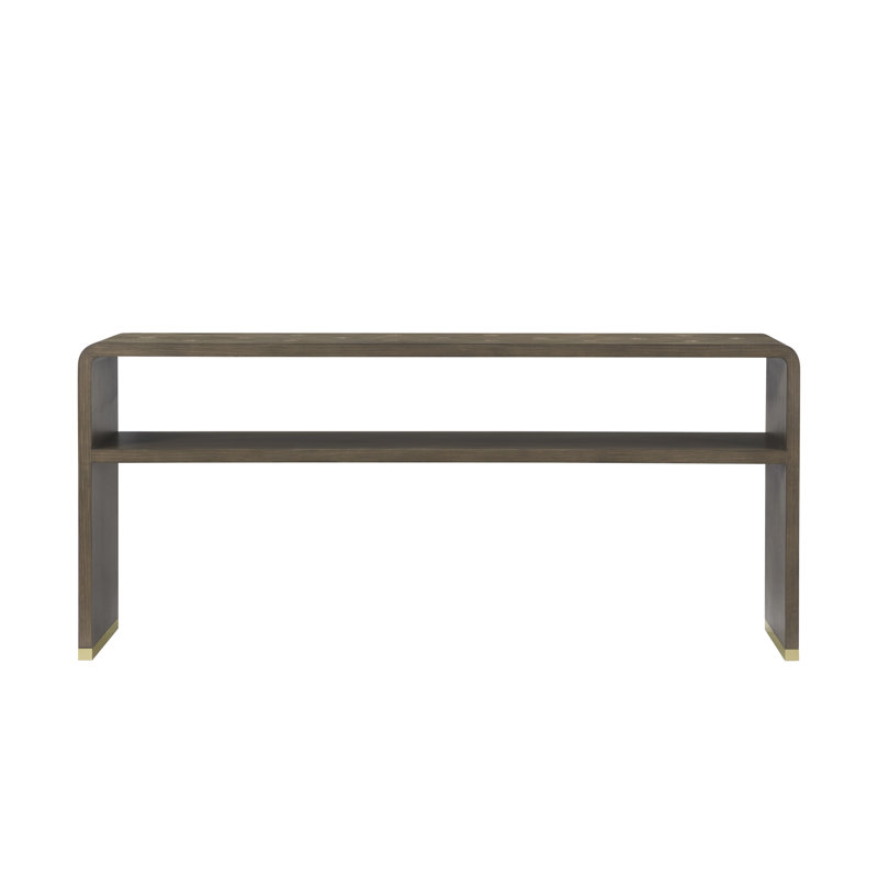 Judith Leiber Couture 71.75'' W Console Table, Mink