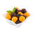 Restaurantware-3.3 x 3.3 x 1.4 Inch Dessert Plates, 100 Small Cocktail Plates - Square, Wavy Edges, White Plastic Disposable Appetizer Plates, Holds Entrees, For Wedding, Or Birthday Parties-12464069