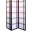 Paravent pliable 3 panneaux en bois massif l 50 po x H 70 po Girard-11323783