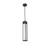 Olyssa LED Outdoor Pendant in Black-2112052995