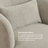 Sydney 34" Wide Boucle Upholstered Swivel Armchair-1980456829