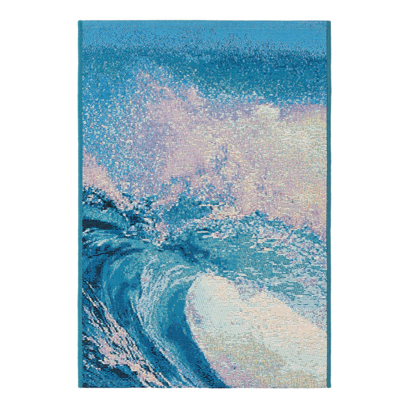 Keazia Indoor/Outdoor Area Rug, Rectangle 2' x 3'1"