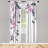 Microfiber Floral Semi-Sheer Rod Pocket Curtain Panels-61298469-61942389