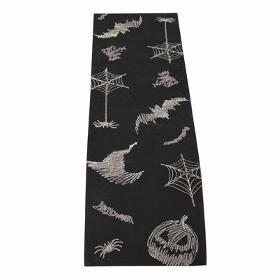 Dowell Happy Halloween Table Runner
