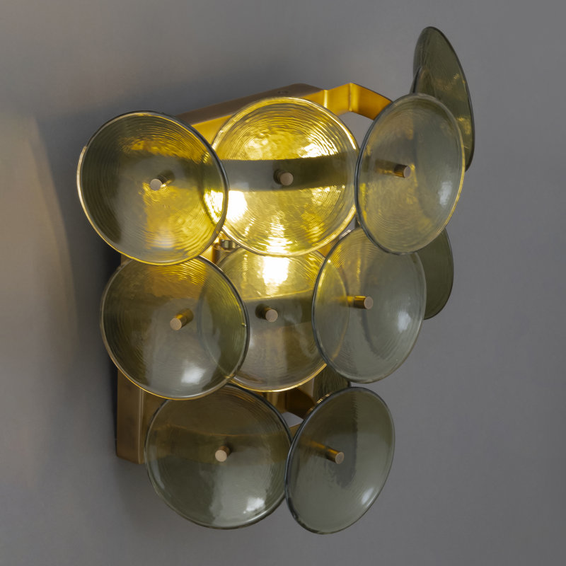 Loren-Wall Sconce, Weathered Brass