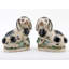Small Staffordshire Bunny Hares Figurine-427752966-427752986