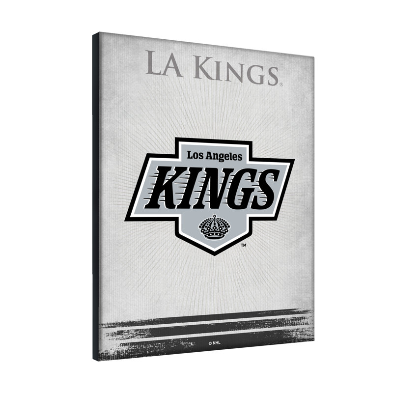 « NHL », impression sur toile, Los Angeles Kings, H 15 cm x l 20 cm