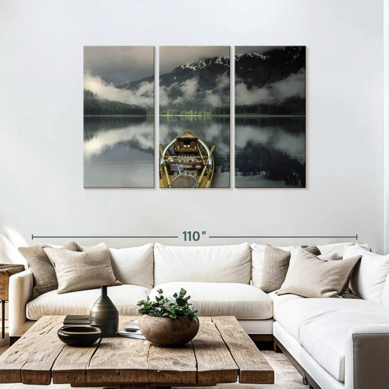 Syd Windfall Harbor Boat, 48" H x 74" W