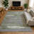 Premium Machine Washable Slesnick AMF1665 Stripes Rug-726409247