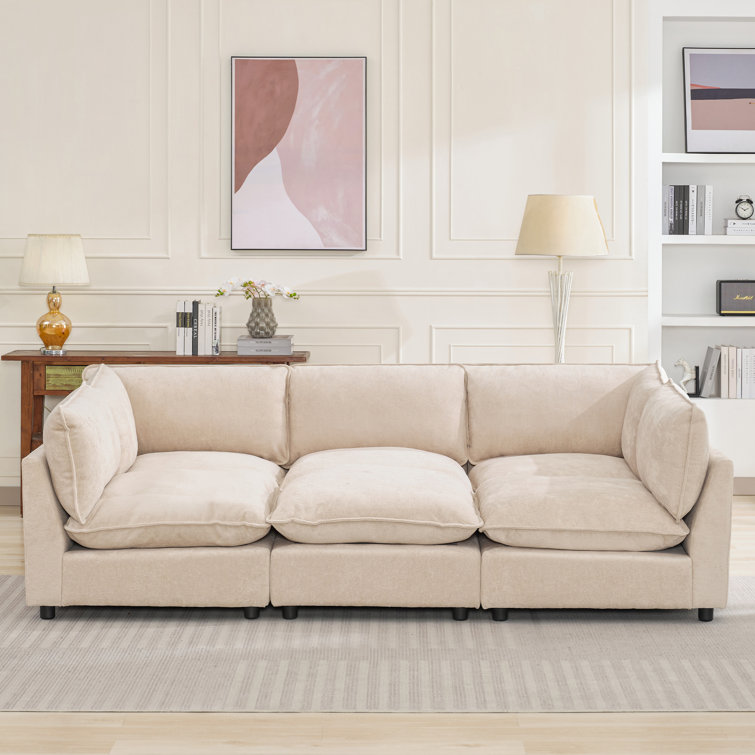 106.77” W Oversized 6-Seater Modular Sofa