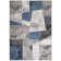 Roclin Geometric Area Rug in Blue/Gray