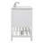 Krish 60'' Double Bathroom Vanity with Engineered Marble Top-737067508