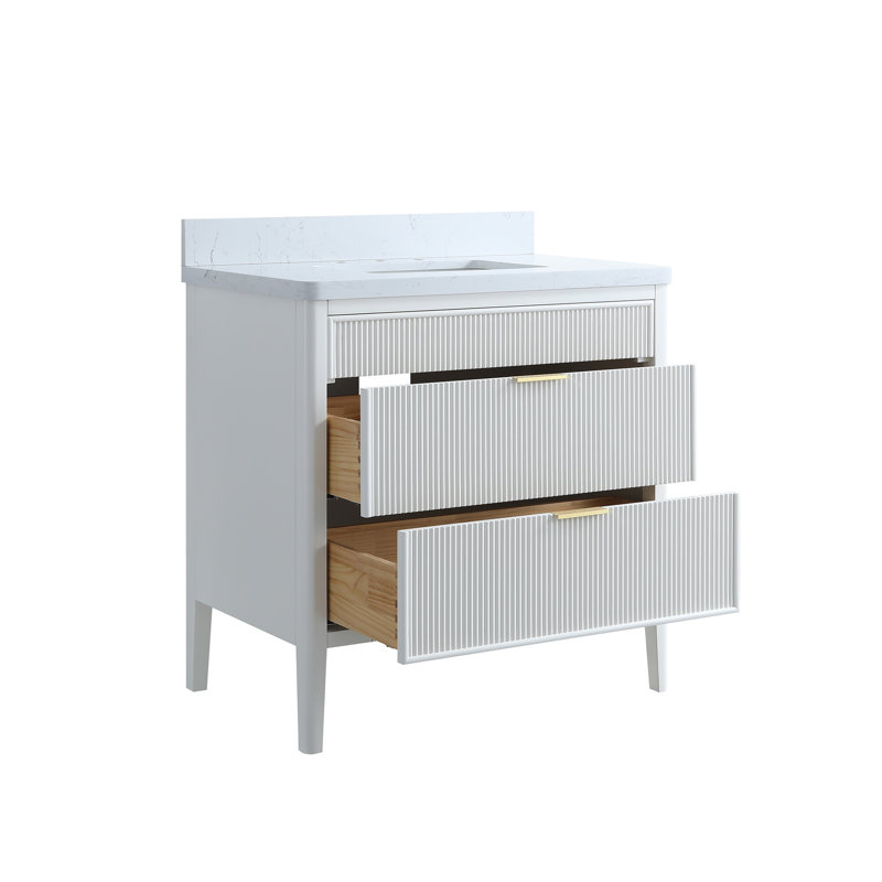 Ensemble de meuble-lavabo simple Preston, 29.92