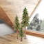 Natural Alpine Lighted Artificial Cedar Christmas Tree