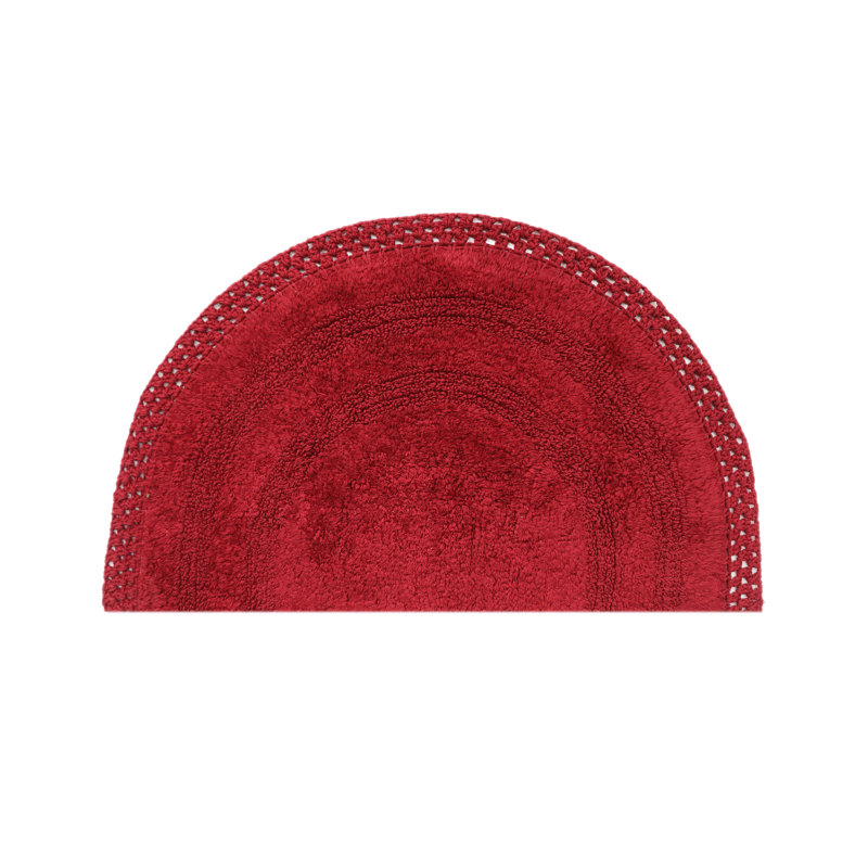 Tapis pour salle de bain Adiraica, Vin rouge