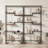 5-tier Bookshelf, Tempered Glass Display Shelf, Modern Open Shelf Bookshelf, Tall Storage Open Bookcase For Living Room, Home Office, Bedroom, Black-306668249