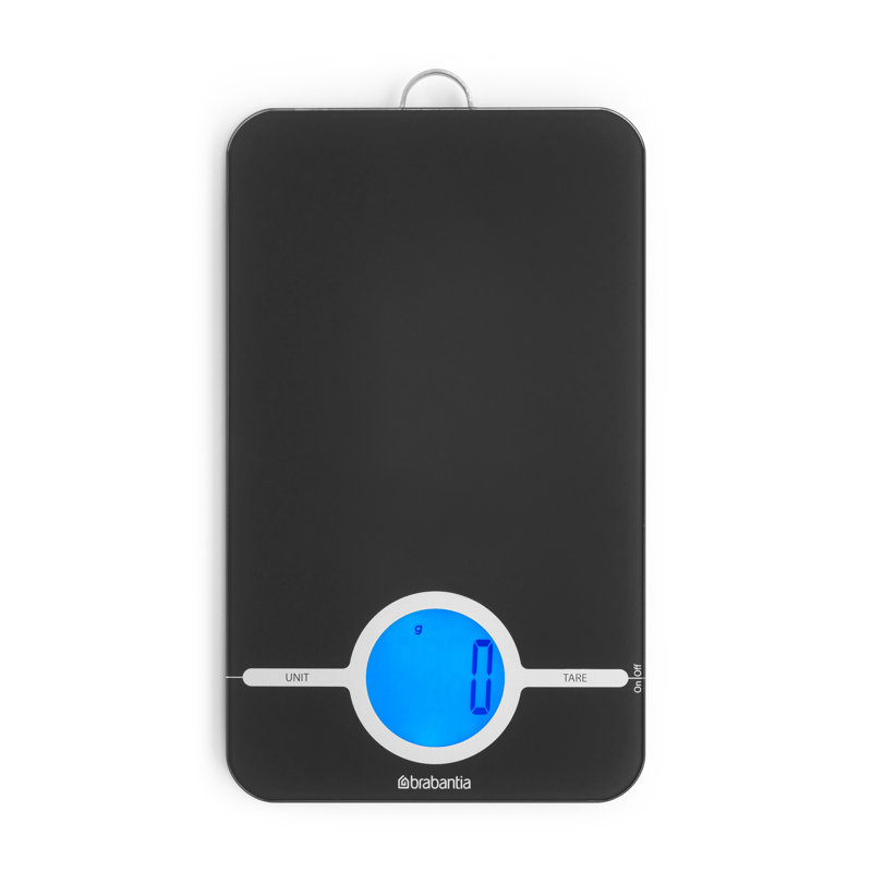 Brabantia Digital Kitchen Scales, Tasty +, Dark Grey 