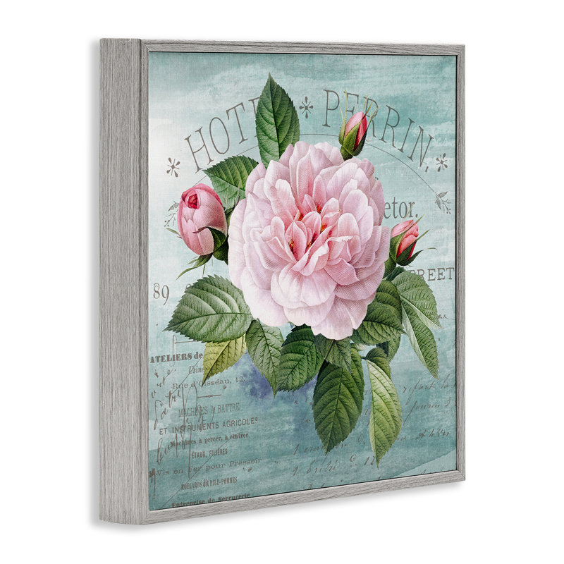 Giclée encadrée de fleurs tropicales lumineuses et rustiques, design par Susan Arnot, H 24 po x l 24 po