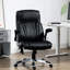 Fauteuil de bureau de direction avec 6 points de vibration, fauteuil de bureau chauffant en similicuir avec accoudoirs rabattables, hauteur réglable, roue pivotante