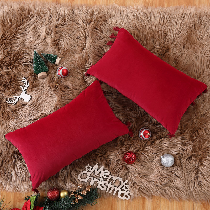 Velvet Reversible Pillow Cover