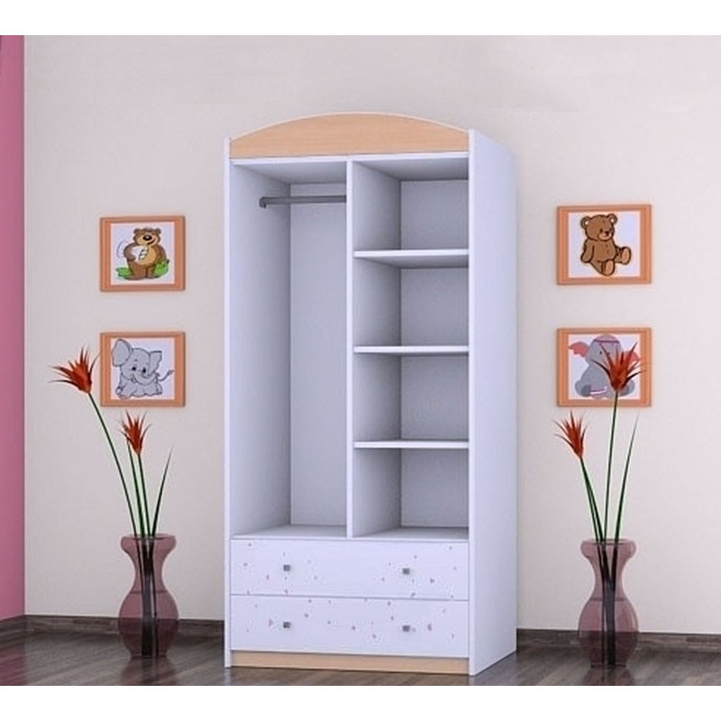 Gatlin 2 Door Wardrobe, Beige