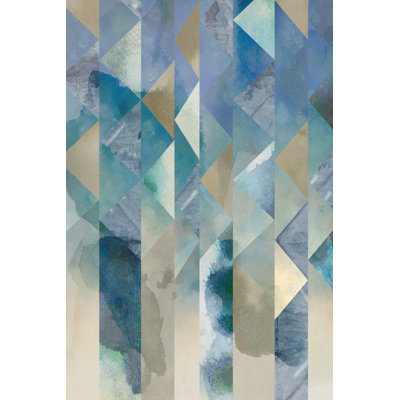 Ocean Reflections I by Chariklia Zarris - Wrapped Canvas Print