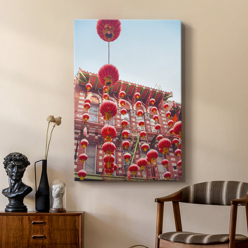 Jolies lanternes I - galerie sur mesure, H 18 po x l 12 po