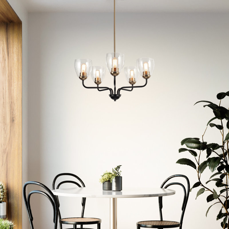 Lustre moderne à 5 lumières Peton