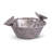 Arthur Court Designs Butterfly Aluminum Candy Bowl