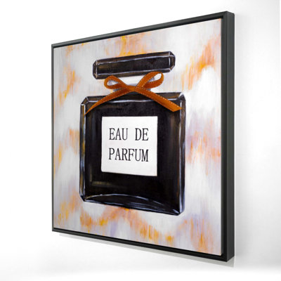 Impression de parfum sur toile