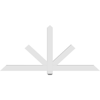 Kennewick Architectural Grade PVC Gable Bracket