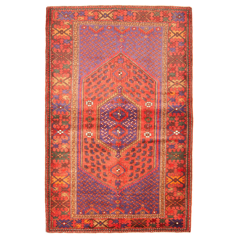 Tapis bleu Anadol 4 pi 9 po x 7 pi 4 po