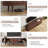 Chaddy 54" TV Stand With Drawers And Storage Shelves Designed To Fit 32" - 60" Tvs. Wood Entertainment Center For Living Room And Bedroom, Media Console And Modern TV Console Table Walnut TV Stand