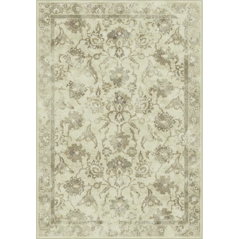 Tapis floral Mainville, Rectangle 4 pi x 5 pi 7 po