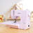 Electric Mechanical Sewing Machines With 38 Stitches Dual Speed And Portable Storage Bag