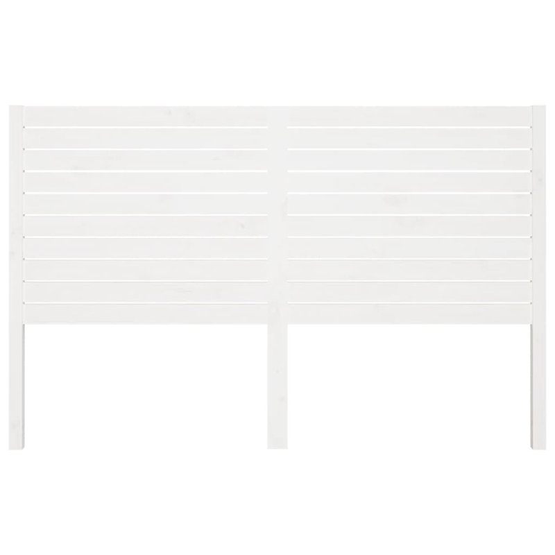 Jamael Solid Wood Headboard, 166 x 100 cm, White