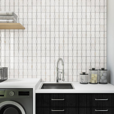 Mosaïque en pierre naturelle PerFit Mosaix (10 pièces par boîte) (16 pieds carrés par boîte)