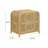 Natural Rattan Nightstand-1568312038