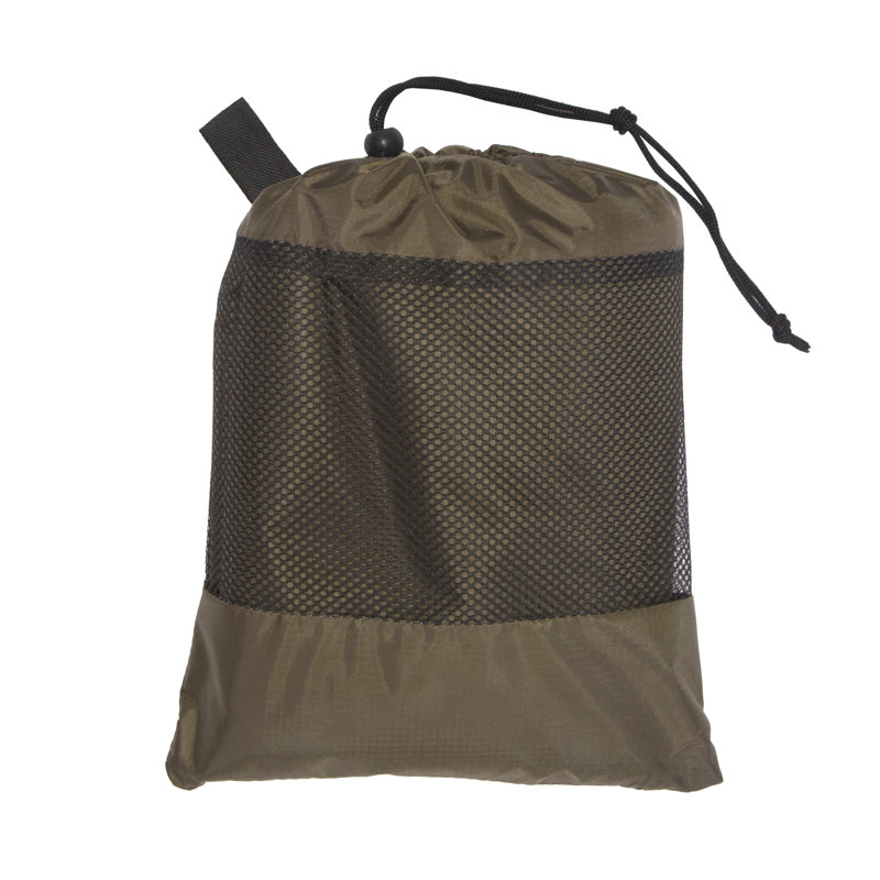 Heavy Duty Brown Nylon Tarp with Grommets, 7' x 9'